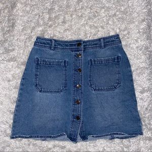 Vintage Jean Skirt